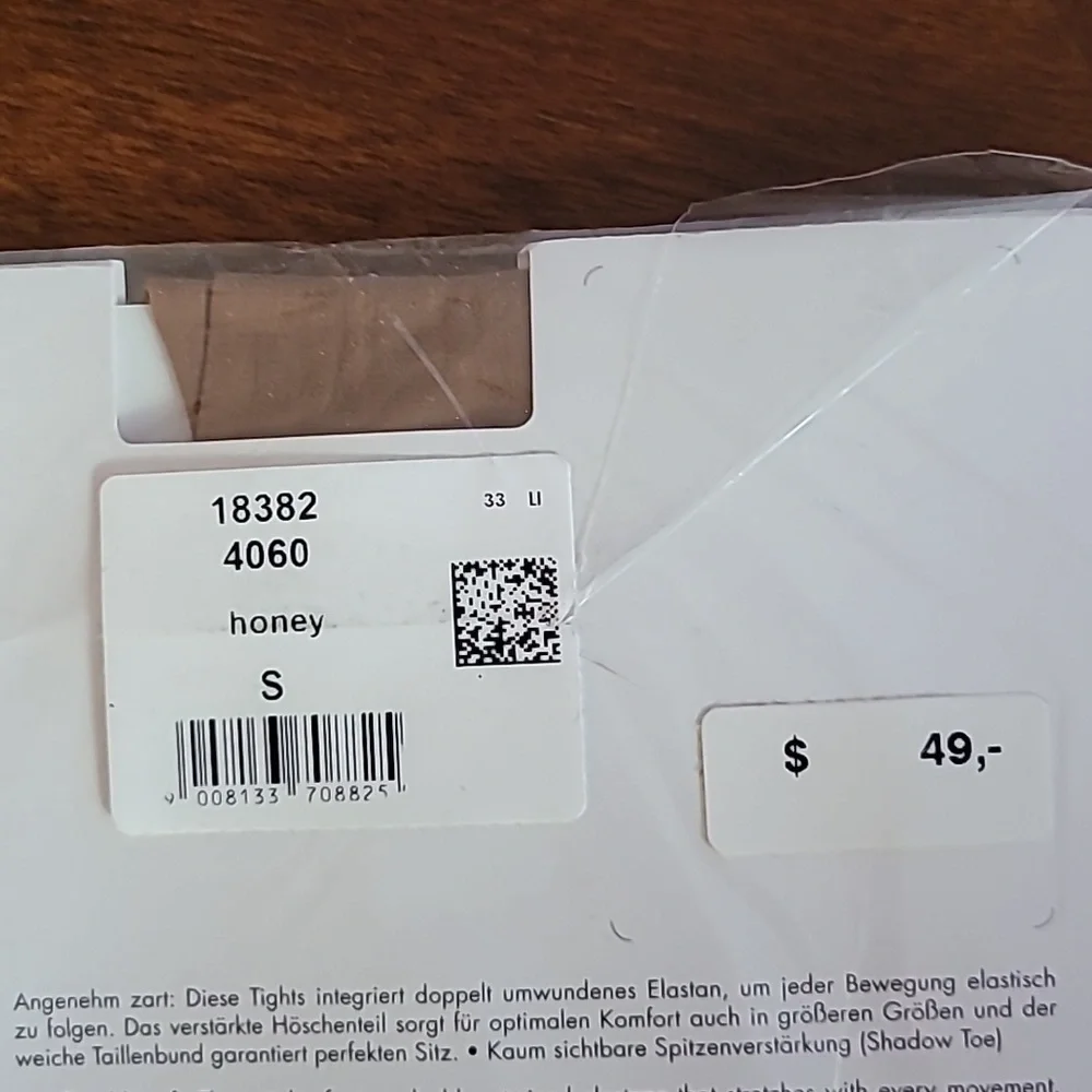 Wolford, Stocking Tights for luxury Individual 10 Hony color S and XS New
